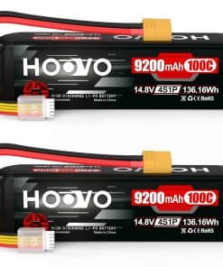Batería de Lipo HOOVO 9200mAh 14.8V 100C con Conector XT90