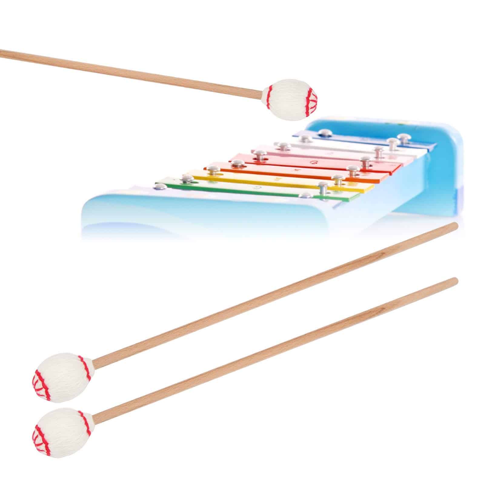 Baquetas de percusión, 16.9 x 1.2 x 1.2 Pulgadas Baquetas - Imagen 4