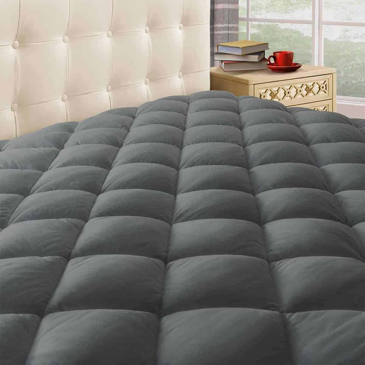 Funda de colchón acolchada Taupiri Queen con bolsillo