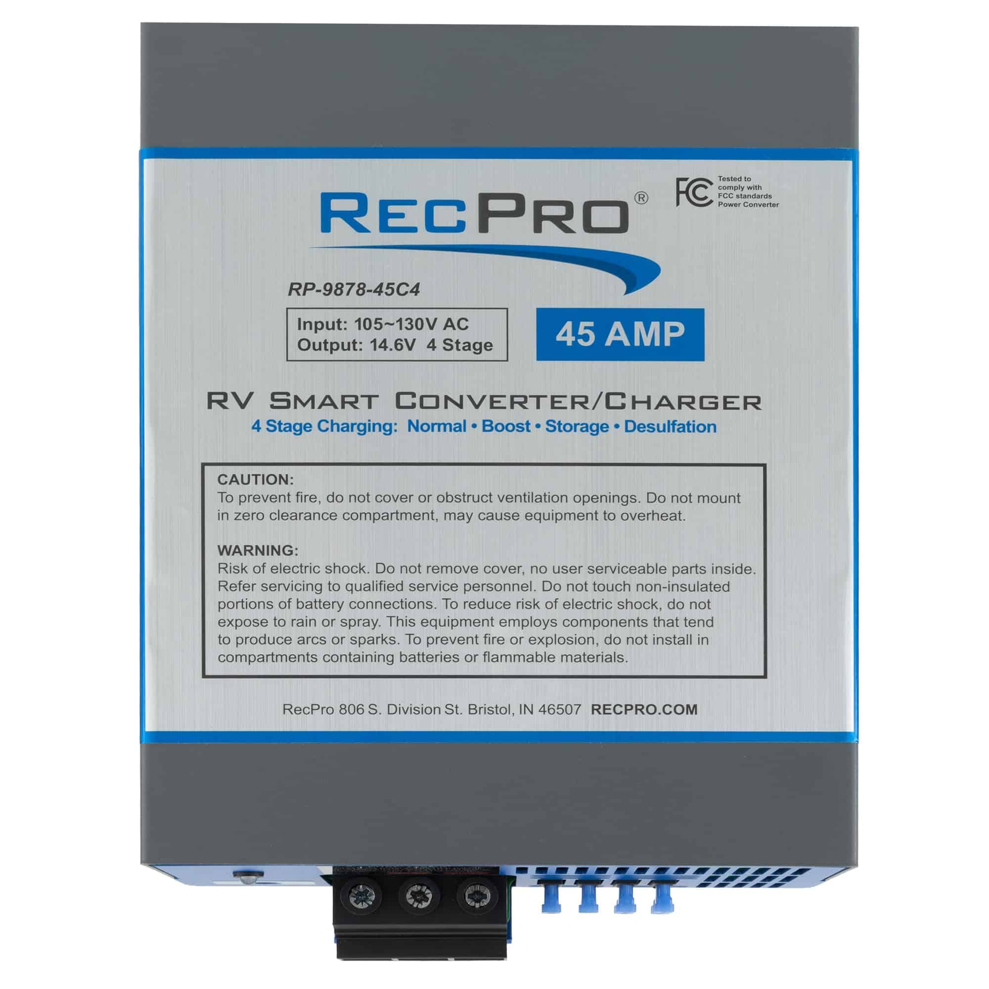 Convertidor de corriente para RV RecPro 45 Amp | - Imagen 3