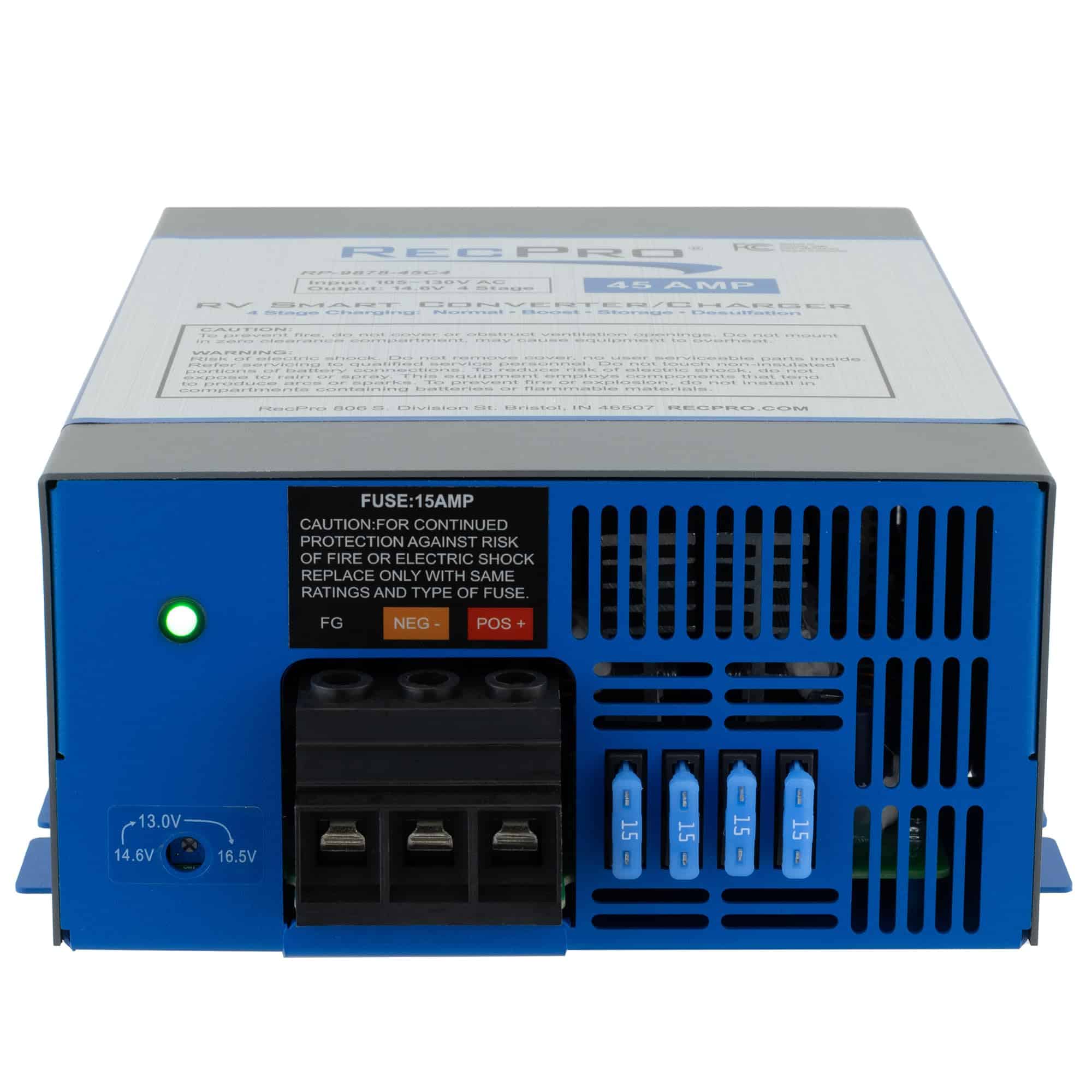 Convertidor de corriente para RV RecPro 45 Amp | - Imagen 8