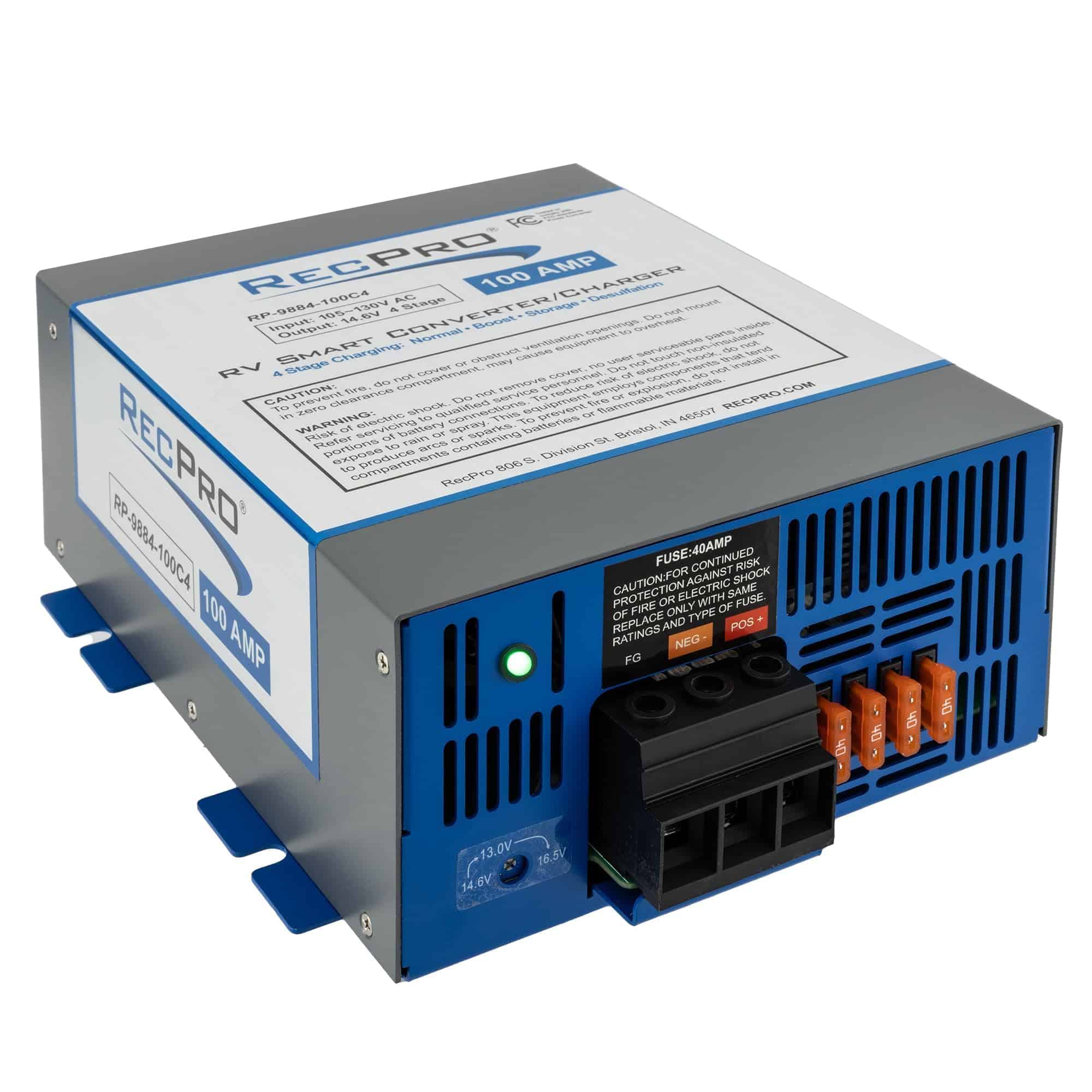 Conversor de corriente de 100 amperios para RV RecPro |
