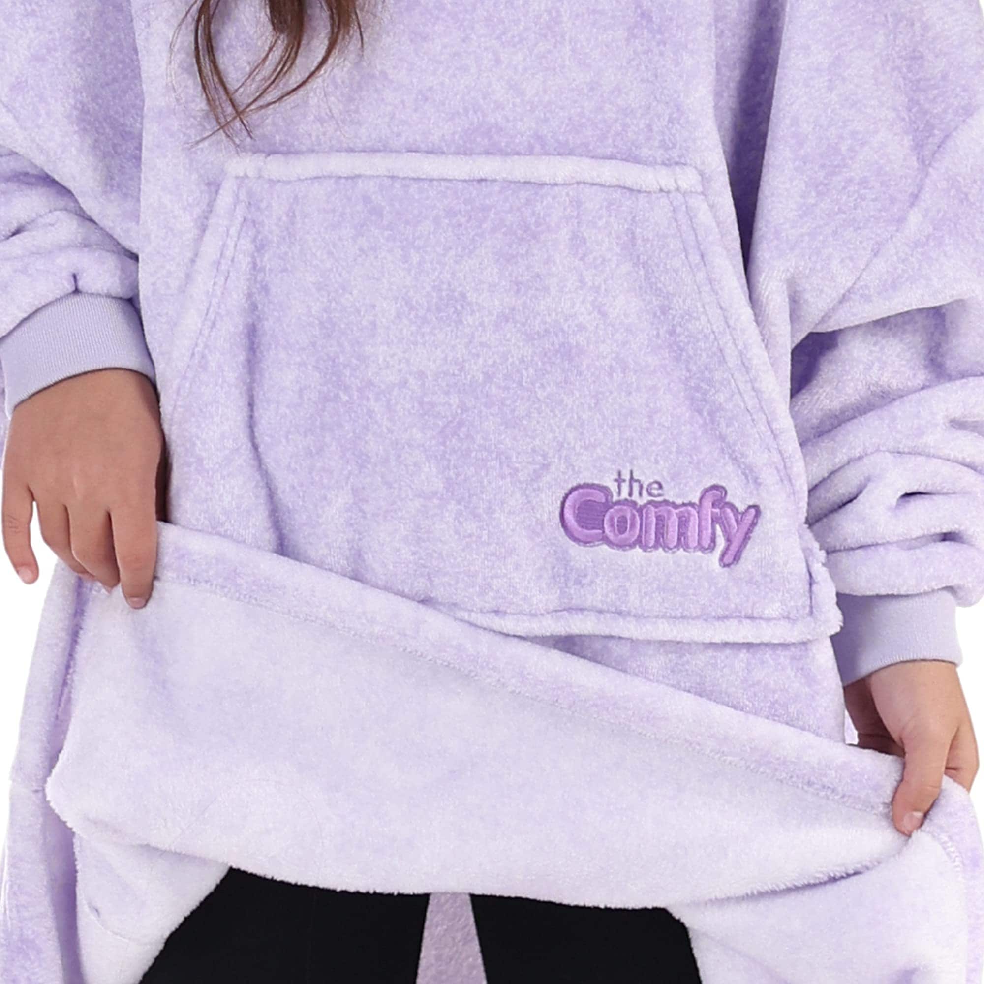 THE COMFY Dream Jr | Manta Portátil de -Morado Heather para - Imagen 9