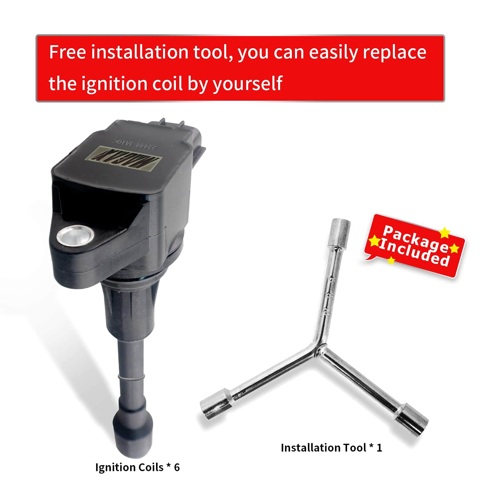 Conjunto de 6 Bobinas de Encendido MACAX Compatible con - Imagen 6