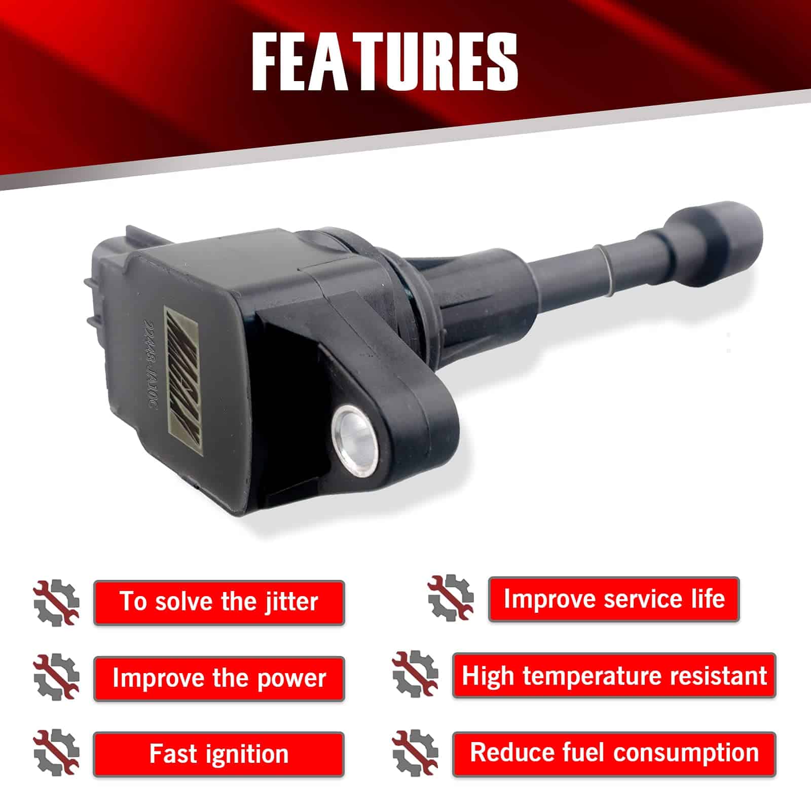 Conjunto de 6 Bobinas de Encendido MACAX Compatible con - Imagen 4