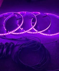 17.5'' Luz de Anillo Doble de Rueda LED RGB con Control