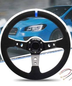 Volante Profundo WENJTP de 14" (350mm), 6 Pernos, para