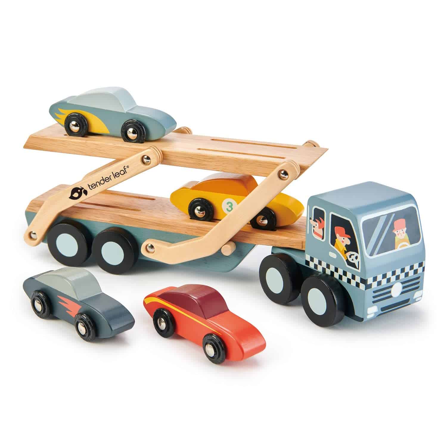 Transportador de Coches de Tender Leaf Toys - Regalo de