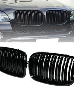 Parrilla Delantera Billdio Glossy Black Compatible con BMW