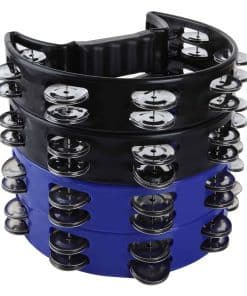 LTGO EOEXN Pack de 4 Panderetas Media Luna para Adultos