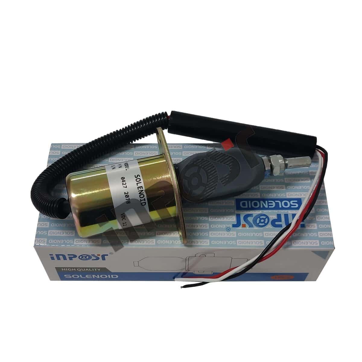 Válvula de solenoide de corte INPOST 12V 04272078 0427 2078