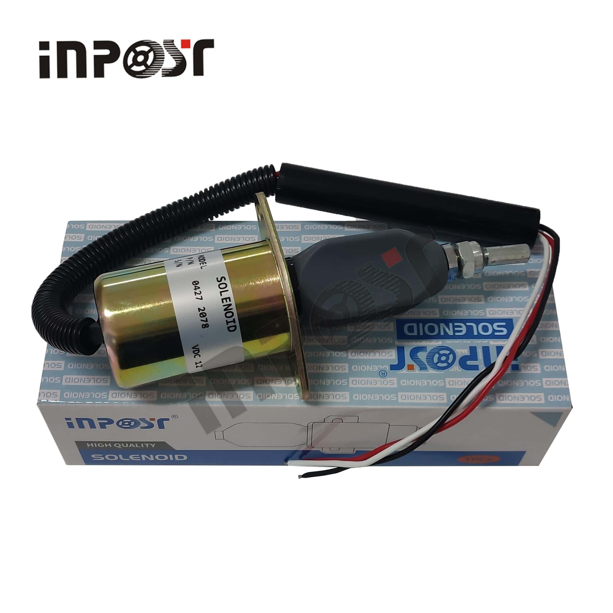 Válvula de solenoide de corte INPOST 12V 04272078 0427 2078 - Imagen 3