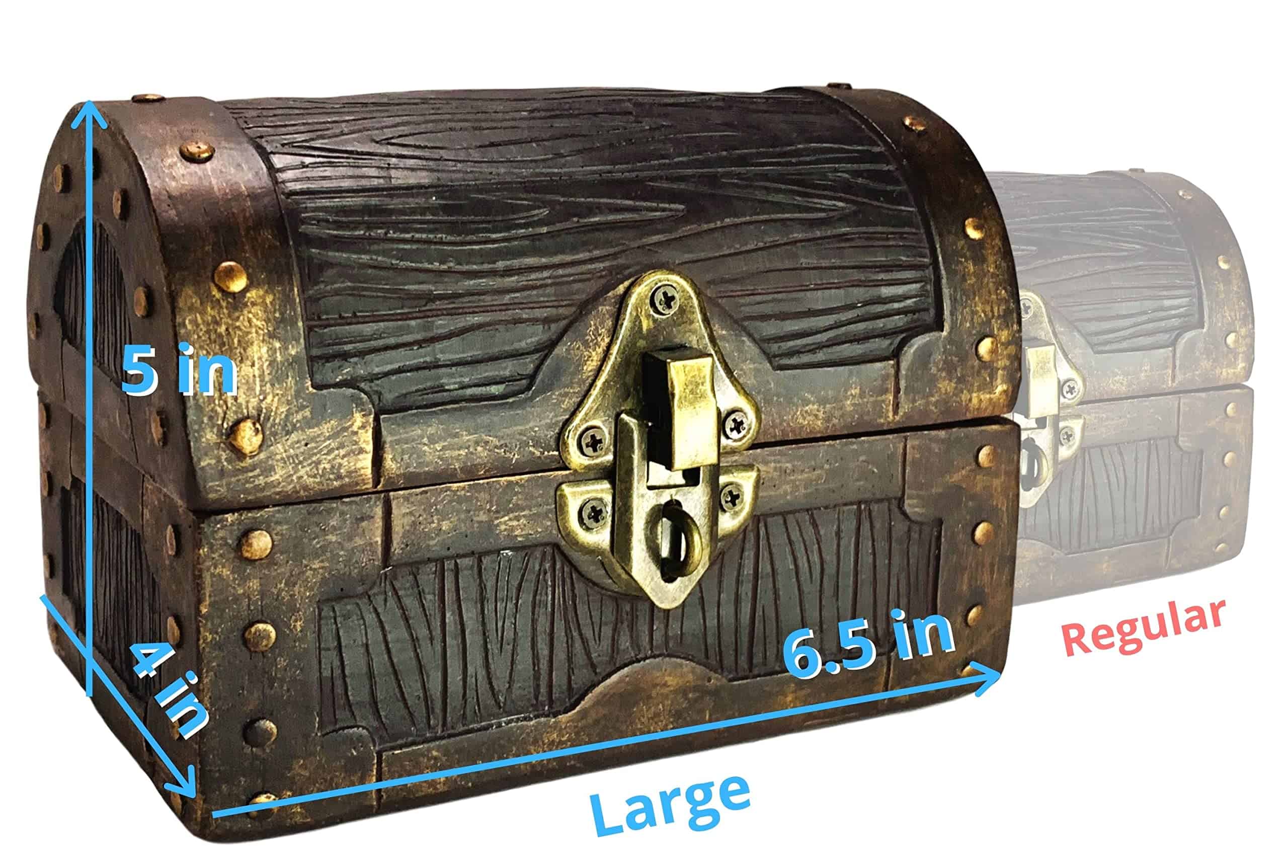 Caja de almacenamiento de dados con forma de cofre - Imagen 6