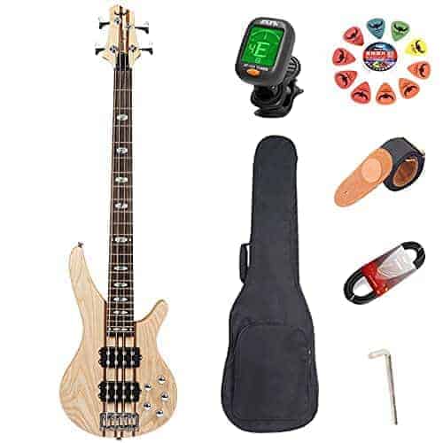 Bajo eléctrico de 4 cuerdas tamaño completo P Bass Kit para - Imagen 8