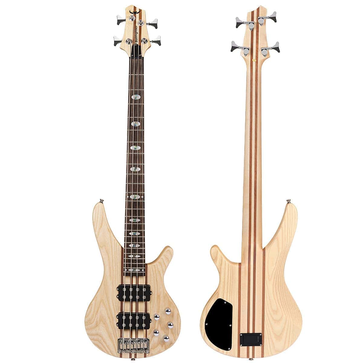 Bajo eléctrico de 4 cuerdas tamaño completo P Bass Kit para - Imagen 3