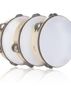 Paquete de 3 tambores de 8 pulgadas para adultos, tambor de