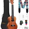 Ukulele Soprano Ulumac, Caoba Maciza 21 pulgadas Kit de