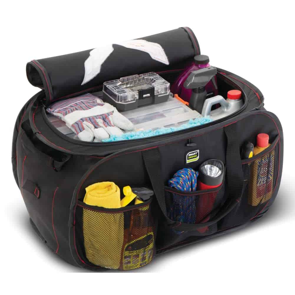 Organizador de maletero emergente para Corvette C7 - Negro - Imagen 5
