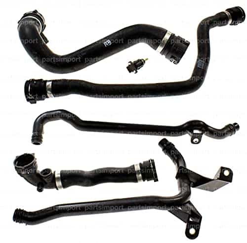 Kit de 6 Piezas de Tubos de Agua para Coolant y Mangueras