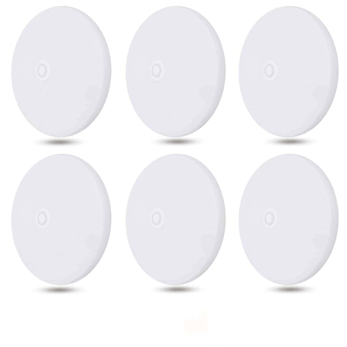 Facon 4-1/2'' LED Luz de Techo RV, Pack de 6 Luces Redondas