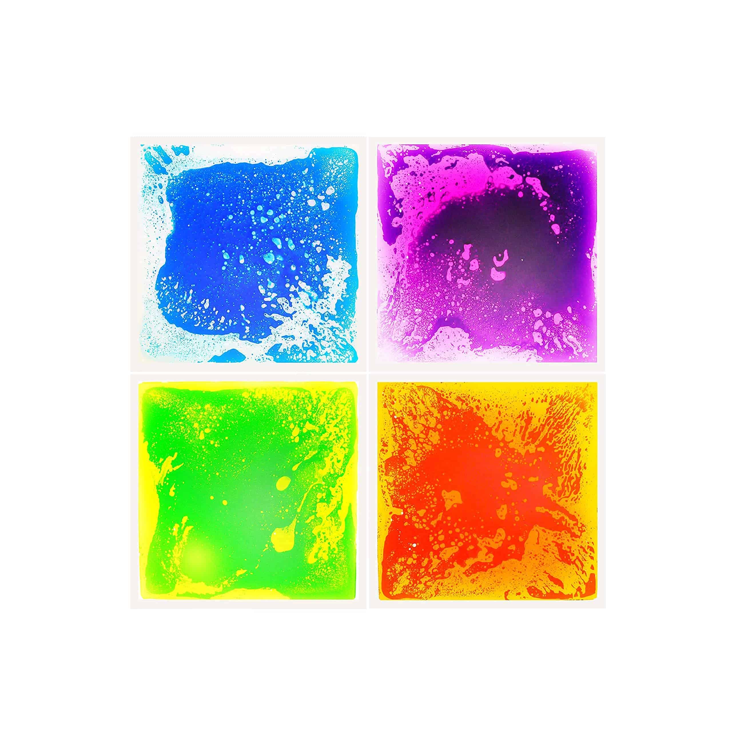 LITTLEAGE Baldosas Sensoriales Líquidas, (11.8" por 11.8" - Imagen 7