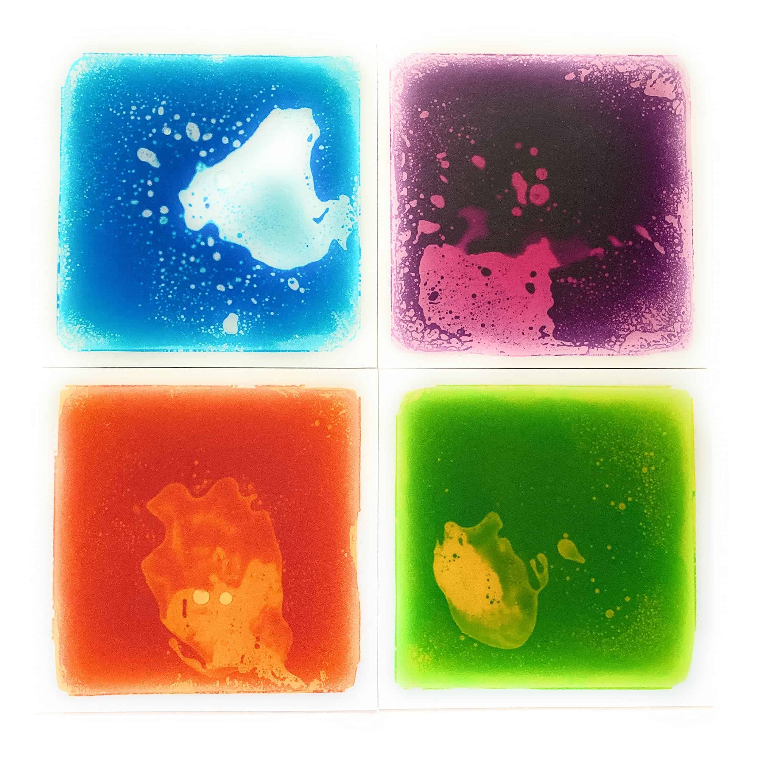 LITTLEAGE Baldosas Sensoriales Líquidas, (11.8" por 11.8" - Imagen 9