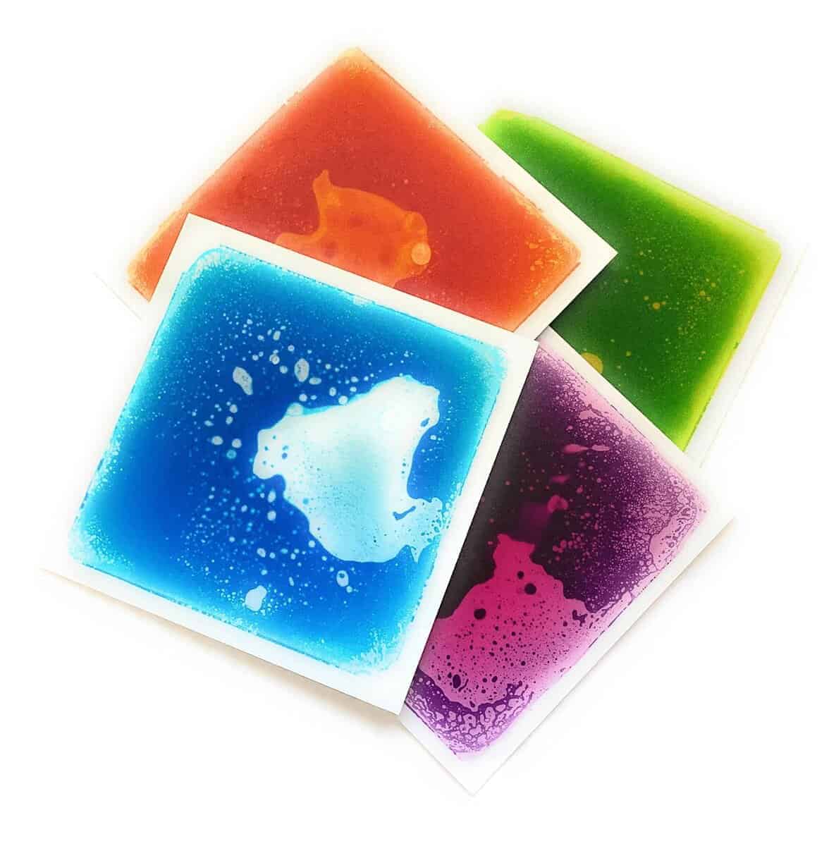 LITTLEAGE Baldosas Sensoriales Líquidas, (11.8" por 11.8"