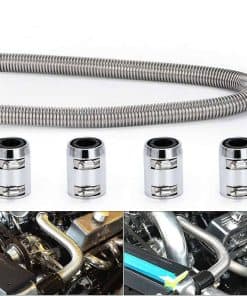 Kit de manguera de radiador flexible universal de 48