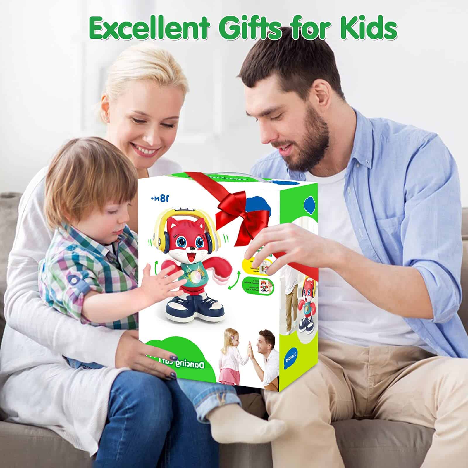 Juguetes para bebés de 12 a 18 meses - Juguetes de gato - Imagen 8