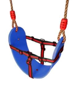 Columpio para niños al aire libre con cuerda suave para