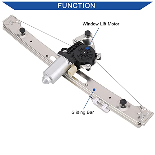 Regulador de elevador de ventana eléctrico Obaee para - Imagen 4