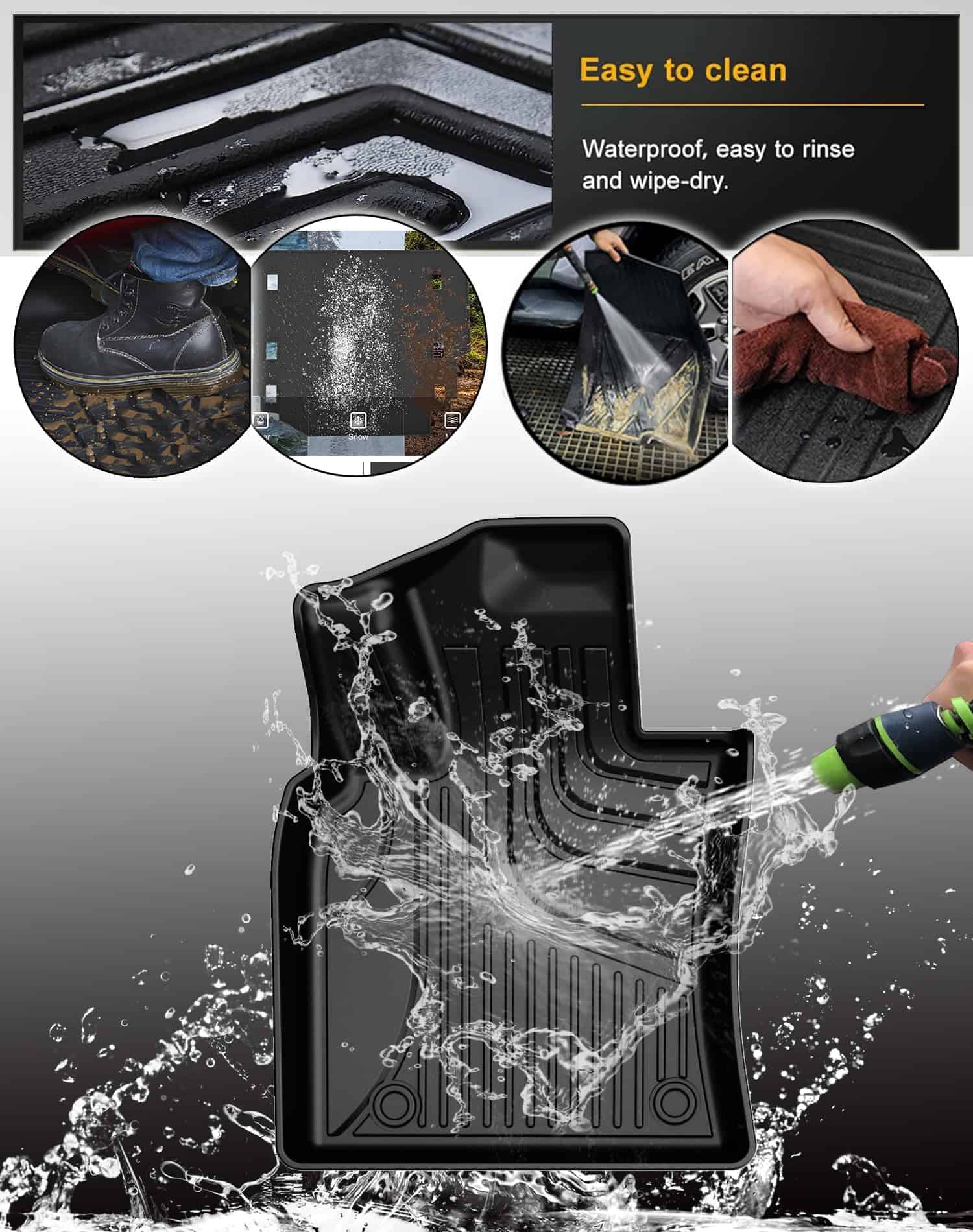 Tapetes originales 2018-2025 para Toyota Camry FWD - Ajuste - Imagen 8