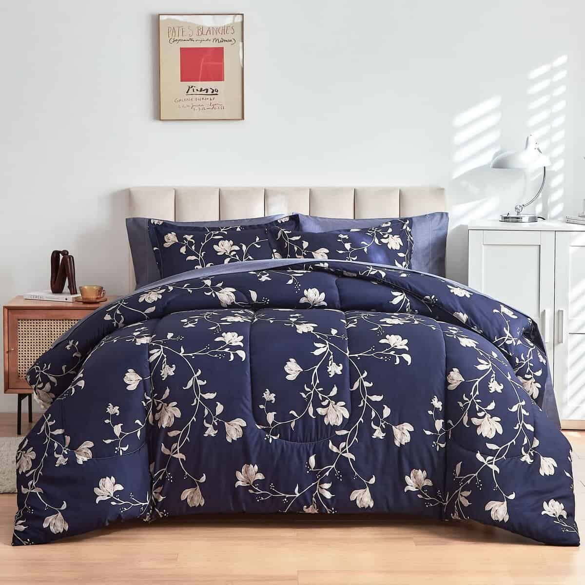 Juego de Edredón AIKASY Twin Comforter Set - 6 Piezas Juego - Imagen 3
