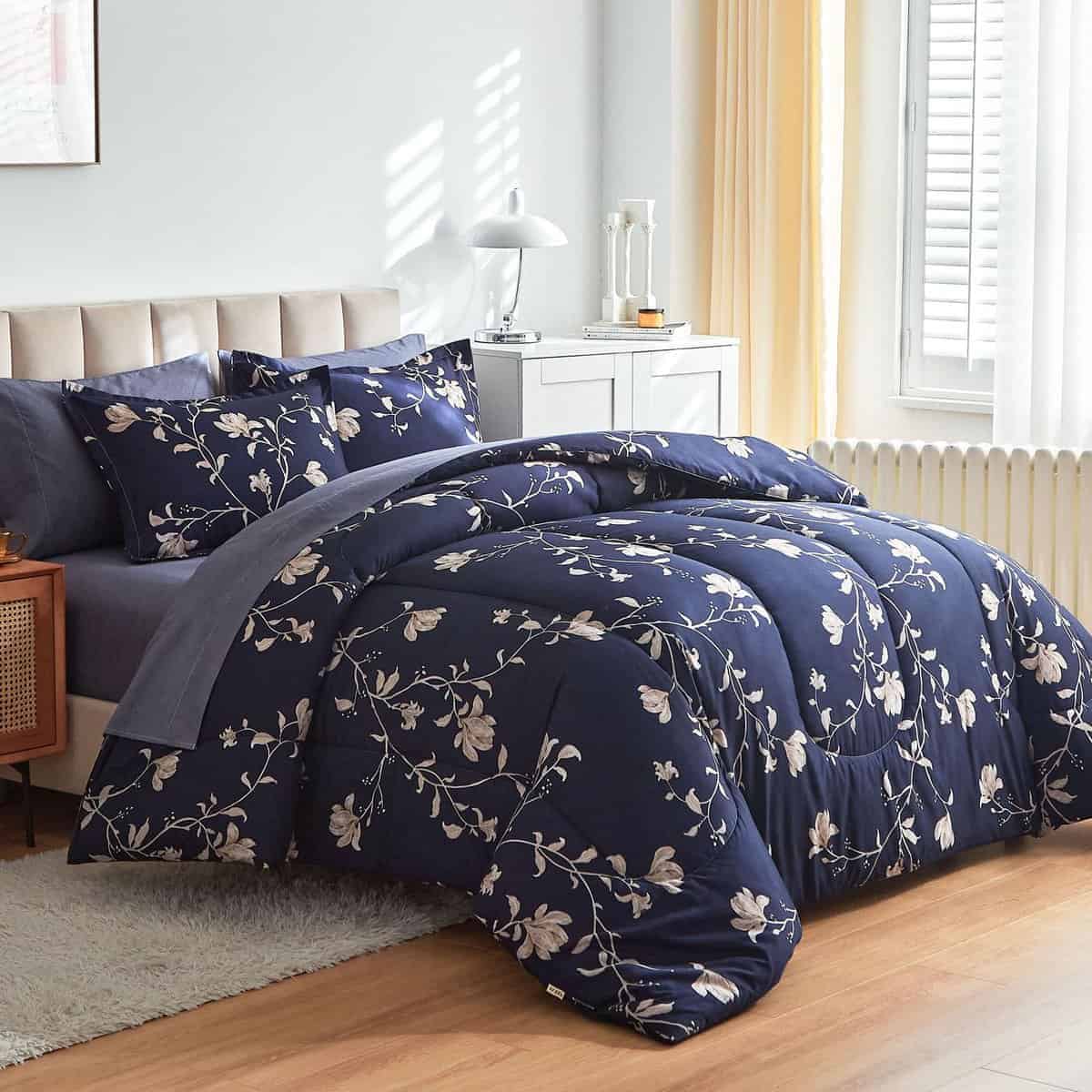 Juego de Edredón AIKASY Twin Comforter Set - 6 Piezas Juego - Imagen 4