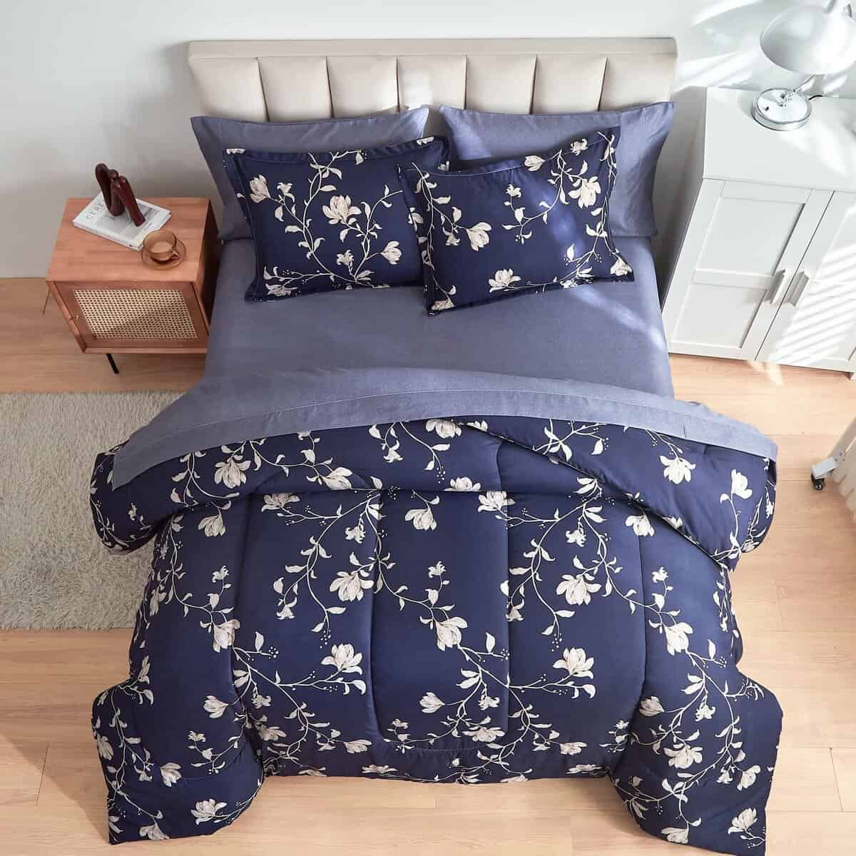 Juego de Edredón AIKASY Twin Comforter Set - 6 Piezas Juego - Imagen 10