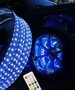 4PCS 17.5'' Luces LED RGB Cambiantes de Color de Carrusel