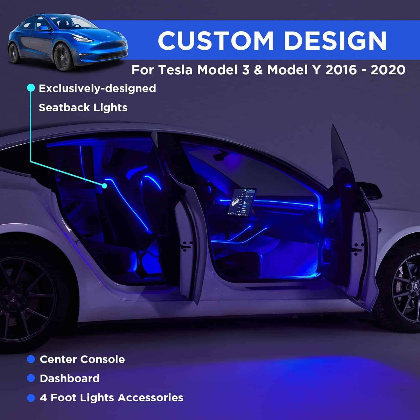 Luces de Neón para Interior de Automóvil Nestour 2016-2020 - Imagen 5