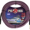 Cable de Instrumento Pig Hog "Riviera Purple, 20ft