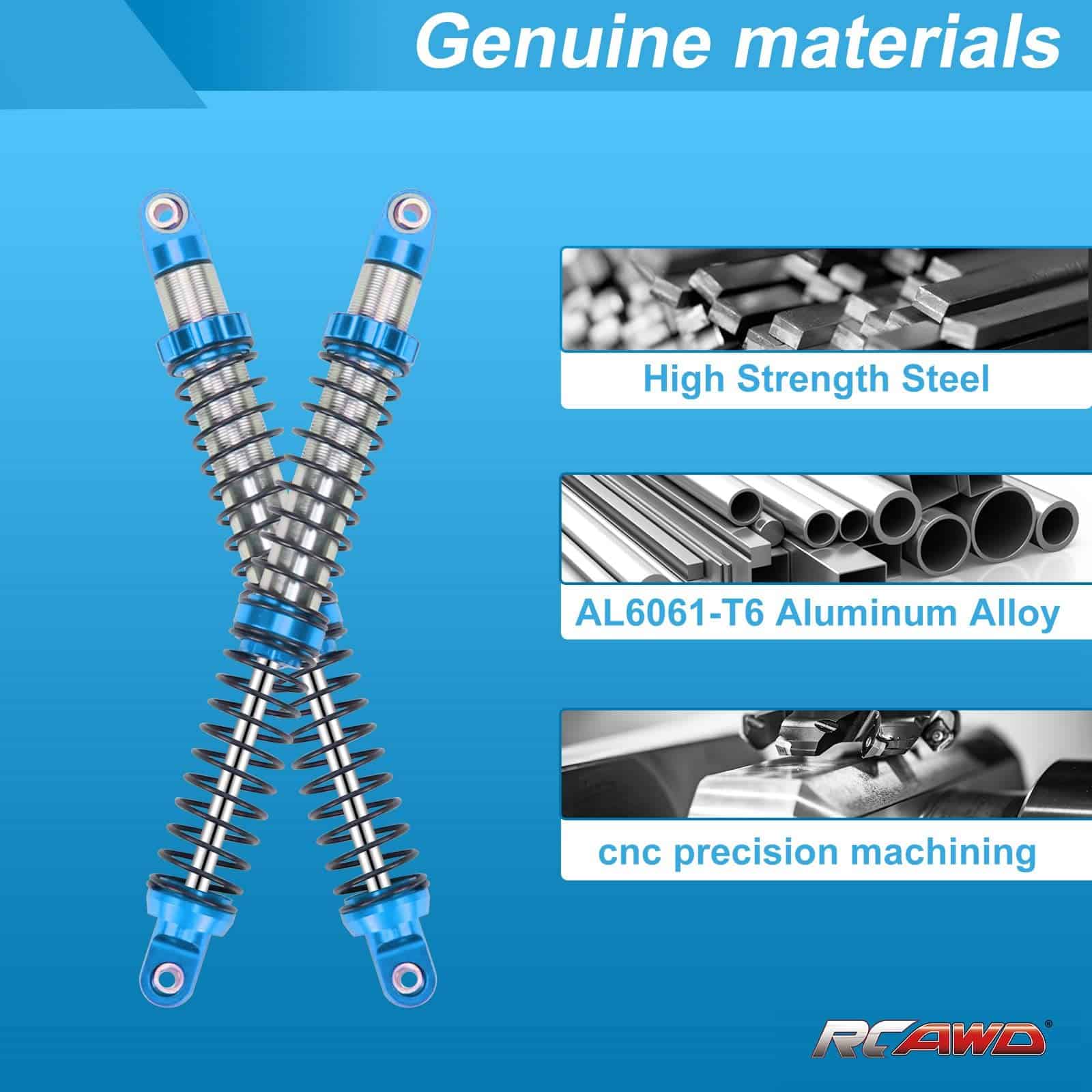 Amortiguador de choque de 130mm RCAWD Universal para muchos - Imagen 4