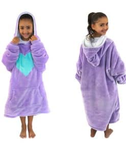 Manta con capucha Bluenido para niños - Manta ponible para