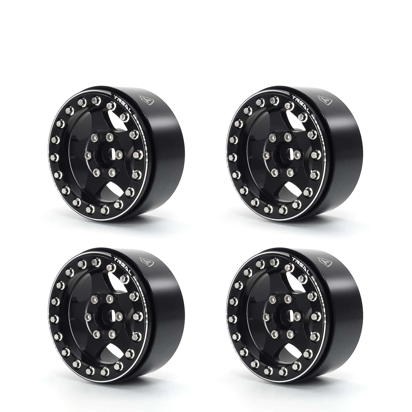 Ruedas Treal 1.9 (4pcs) de Aleación Beadlock para Crawler