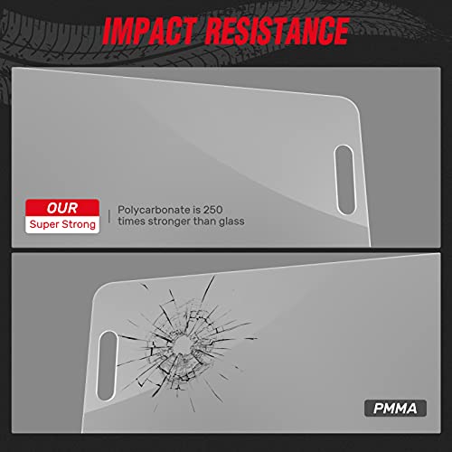 Parabrisas completo de UTV transparente de policarbonato - Imagen 7