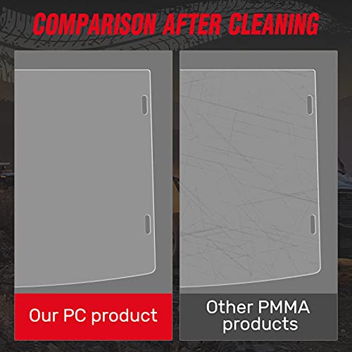 Parabrisas completo de UTV transparente de policarbonato - Imagen 6