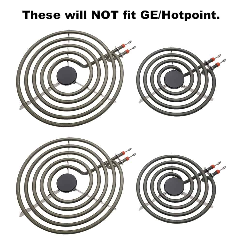 Conjunto de Drip Pans y Elemento de Quemador de Rango - Imagen 3