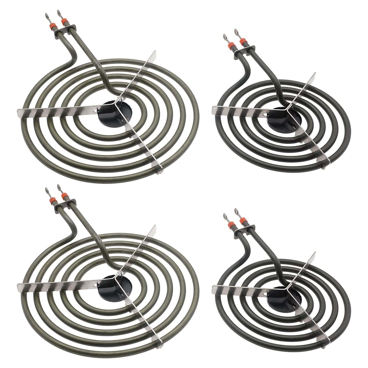 Conjunto de 4 unidades de elementos de quemador de cocina