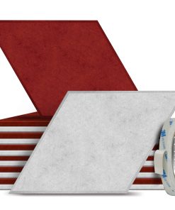 Acoustic Wall Art - 12 Paneles Acústicos de Diamante |