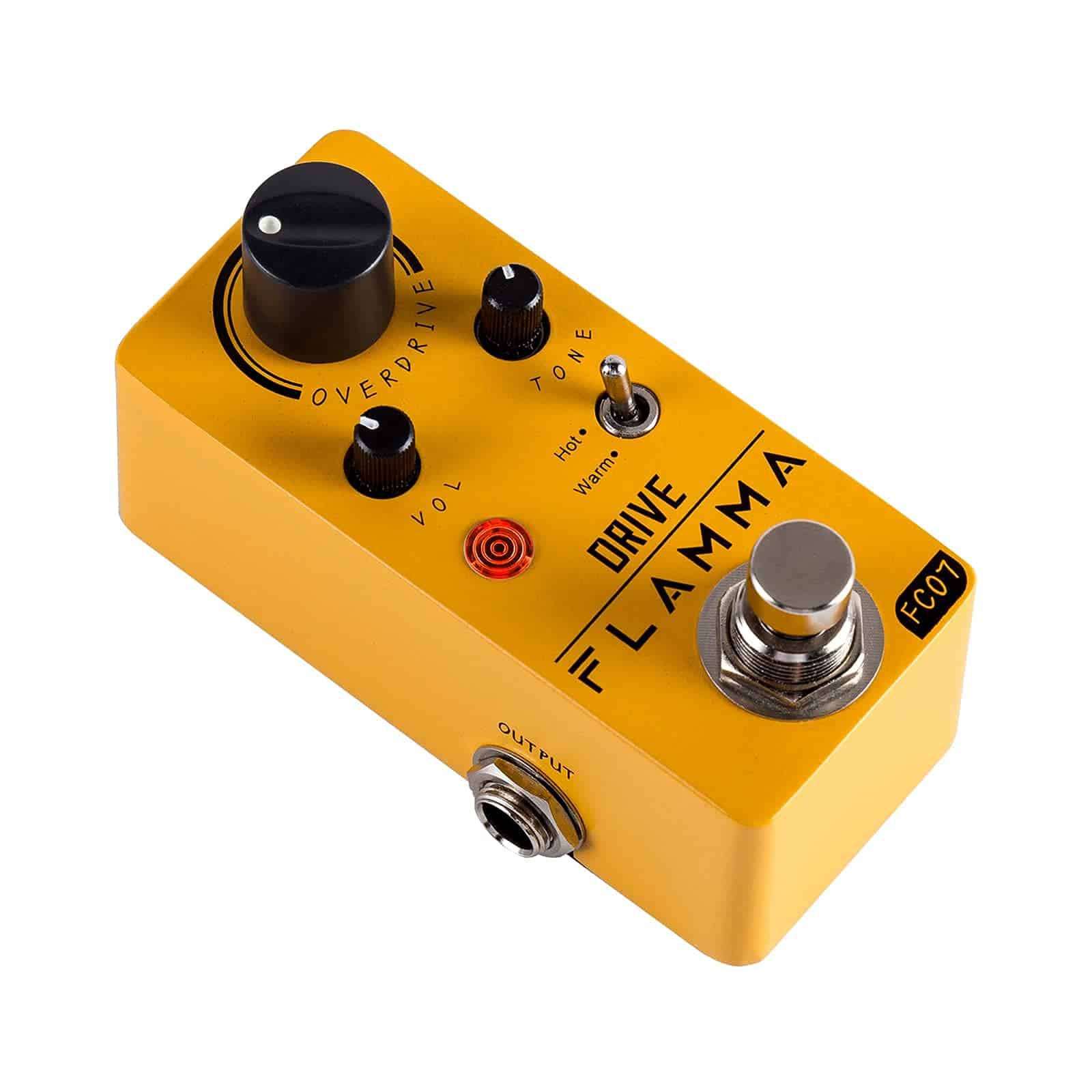Pedal de Overdrive FLAMMA FC07 Vintage Modos de Overdrive - Imagen 8