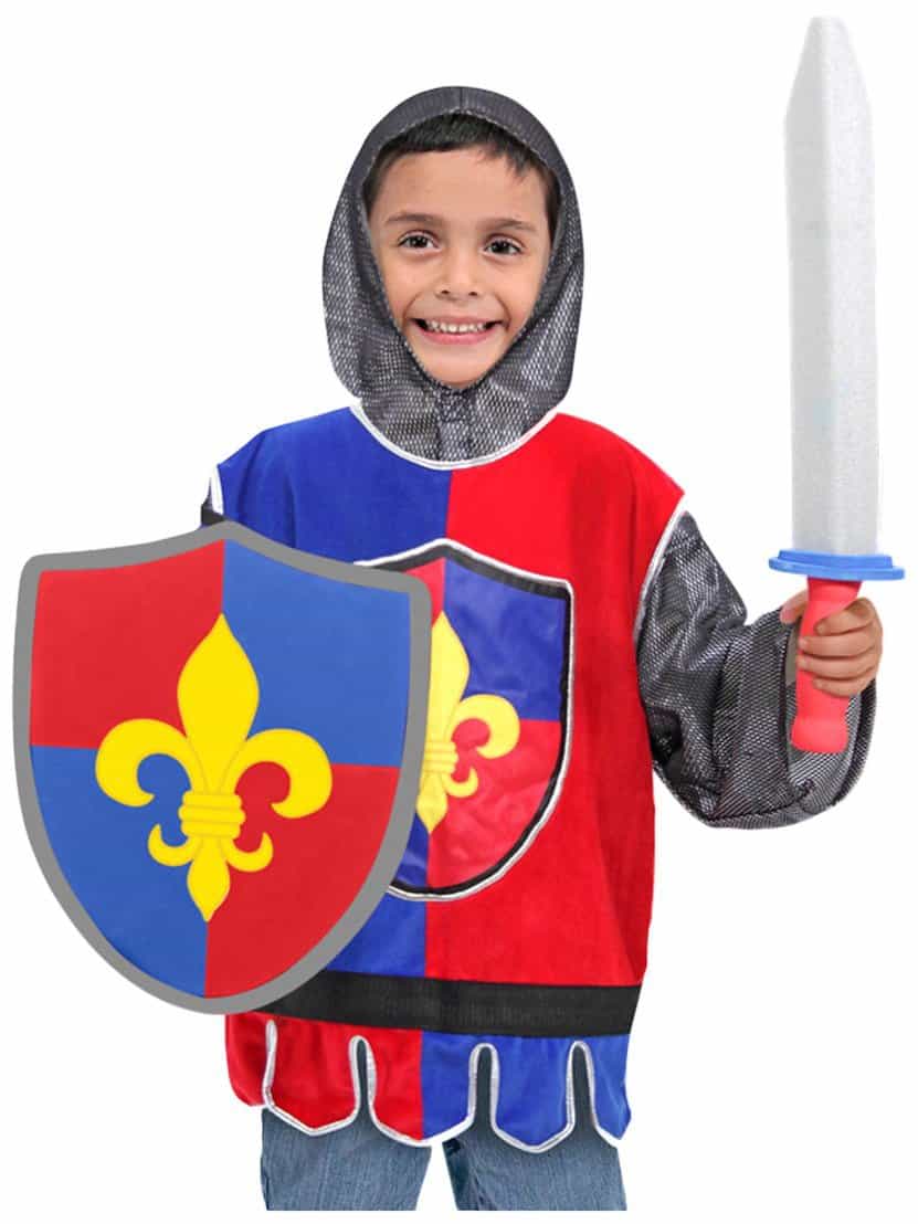 Set de Rol de Caballero con 1 Cuaderno de Rascar M&D - Imagen 5