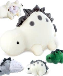 Peluches de Dinosaurios PixieCrush - Mamá Estegosaurio con