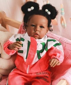 Muñeca Realista Rebornova para Niña Negra, Africana